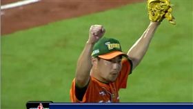 ▲統一獅投手林岳平是台灣職棒救援王。（圖／截自網路）