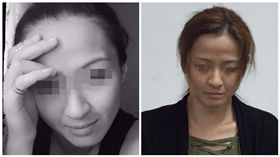 美女吸毒後長相判若兩人（合成圖／翻攝畫面）