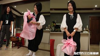 韓生活藝術大師　一塊布變背包、外套