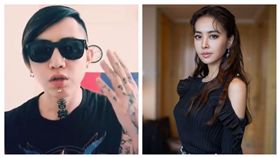 謝和弦,蔡依林（合成圖／翻攝自謝和弦、蔡依林臉書）