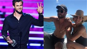 克里斯漢斯沃,雷神索爾（合成圖／翻攝自chrishemsworth IG）