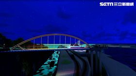 花蓮景觀橋。（花蓮港務分公司提供）