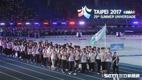 世大運組開幕全系統測試　圖／記者林敬旻攝