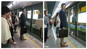 ▲網友在地鐵巧遇立威廉。（圖／翻攝自立威廉微博）
http://www.weibo.com/1296175111/Fhbo5s7z2?filter=hot&root_comment_id=4141000891311641&type=comment#_rnd1502849296393