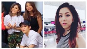 鄧紫棋,Mark（合成圖／翻攝自鄧紫棋微博、鍾舒漫臉書）