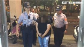 新竹八旬葉姓老翁一天內遇到2組詐騙集團，他先被「猜猜我是誰」老哏手法詐騙，再遇上遭免職的社工詐取養老金，保七警員與南門所聯合逮人，全案訊後依詐欺罪送辦（翻攝畫面）