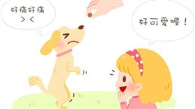 名家／毛起來／狗狗雙腳站立