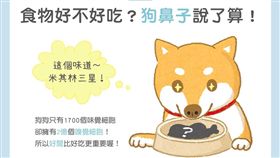 名家／毛起來／食物好不好吃？「狗鼻子」說了算！