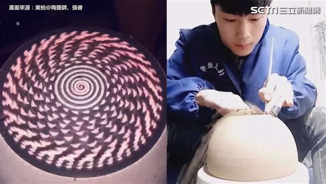 不靠臉蛋！高顏值陶藝師才華逼人