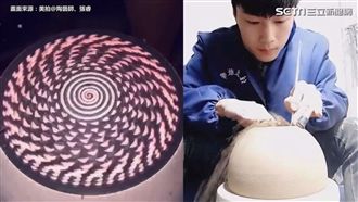 不靠臉蛋！高顏值陶藝師才華逼人