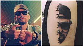 中國有嘻哈,熱狗,MC HotDog,差不多先生,刺青,肖像／熱狗臉書