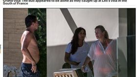 凱特溫絲蕾,李奧納多,法國,渡假,情侶,戀情（圖／翻攝自mail online）