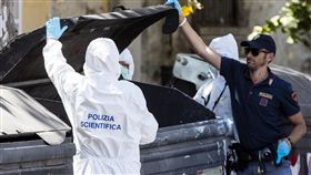 垃圾箱,羅馬,圖／美聯社／達志影像