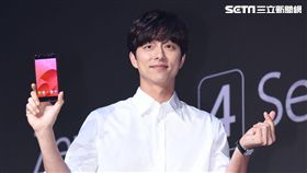 韓國男星孔劉來台出席智慧手機品牌代言記者會