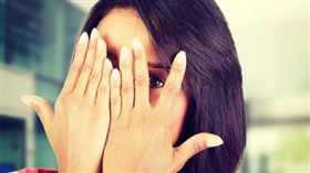 害羞,兩性,男女　示意圖／shutterstock／達志影像