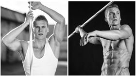 世大運,荷蘭,標槍,田徑,高顏值,肌肉,腹肌,人魚線,虎牙,提瑪曼,Lars Timmerman,小鮮肉／IG