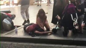 西班牙，巴塞隆納，恐怖攻擊，恐攻
圖／美聯社／達志影像