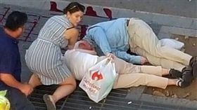 西班牙，巴塞隆納，恐怖攻擊，恐攻 
圖／路透社／達志影像