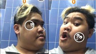 用臉才能玩！「表情跳舞機」搞笑爆紅