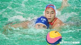 0818世大運水球,中華隊,南韓,柯鑑育 圖／記者林敬旻攝