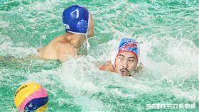 0818世大運水球,中華隊,南韓 圖／記者林敬旻攝