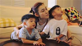 范瑋琪,范范,飛飛,翔翔,雙胞胎,／翻攝自范瑋琪臉書