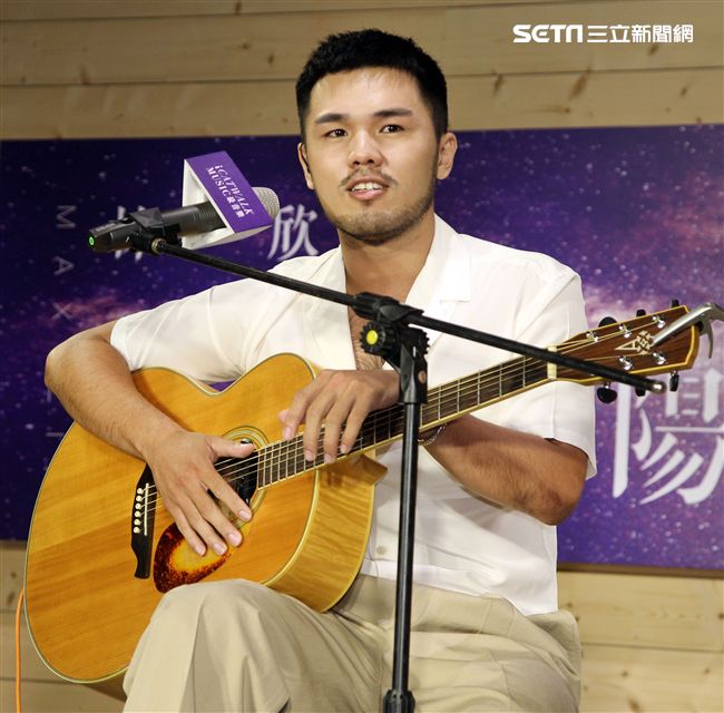 林欣甫加入凱渥發行全新專輯「克隆太陽」前程看好。（記者邱榮吉/攝影）