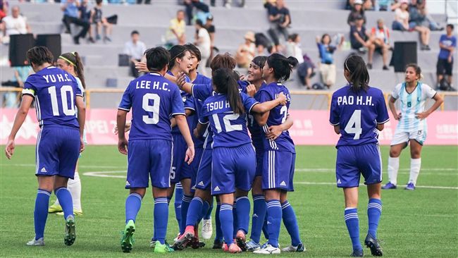 世大運首勝在女足　台灣3球宰阿根廷