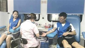 捐血（圖／翻攝自騰訊新聞） 