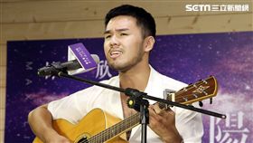 林欣甫加入凱渥發行全新專輯「克隆太陽」前程看好。（記者邱榮吉/攝影）