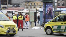 芬蘭,圖爾庫市,Turku,砍人,傷人　圖／翻攝自推特