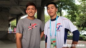 世大運首戰投捕搭檔張閔勛、呂彥青。（圖／記者王怡翔攝）