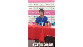 ▲台北世大運女足台灣隊長余秀菁。（圖／記者蕭保祥攝）