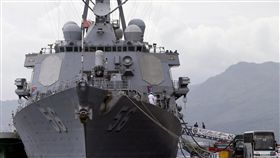 美軍飛彈驅逐艦「麥肯號」(圖／美聯社／達志影像)
