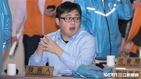 台北市政府發言人劉奕霆 圖／記者林敬旻攝