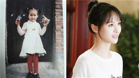 鄭爽（合成圖／翻攝自微博）