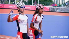 世大運女子競速溜冰,楊合貞金牌,李孟竹銀牌。（圖／記者林敬旻攝）