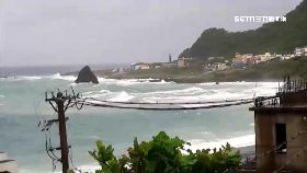 蘭嶼襲大浪0930