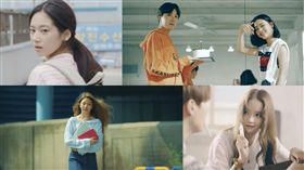 圖/翻攝自韓網 YOUTUBE 防彈少年團 BTS 女主角