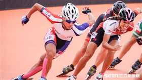 0822女子滑輪溜冰楊合貞　圖／記者林敬旻攝