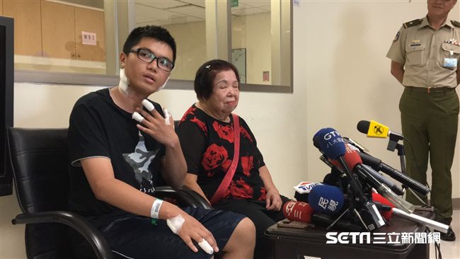 腦中只想著奪刀！被砍憲兵現身說心情