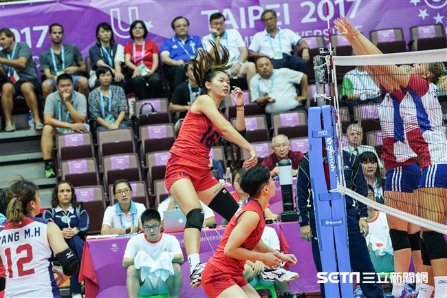 0822世大運女子排球中華隊擊敗捷克　圖／記者林敬旻攝