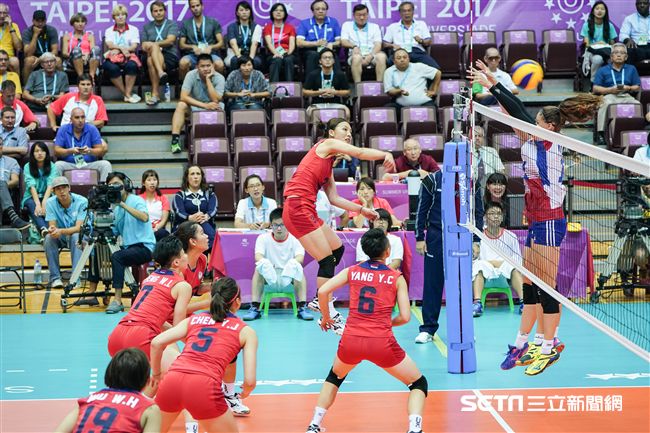 0822世大運女子排球中華隊擊敗捷克　圖／記者林敬旻攝