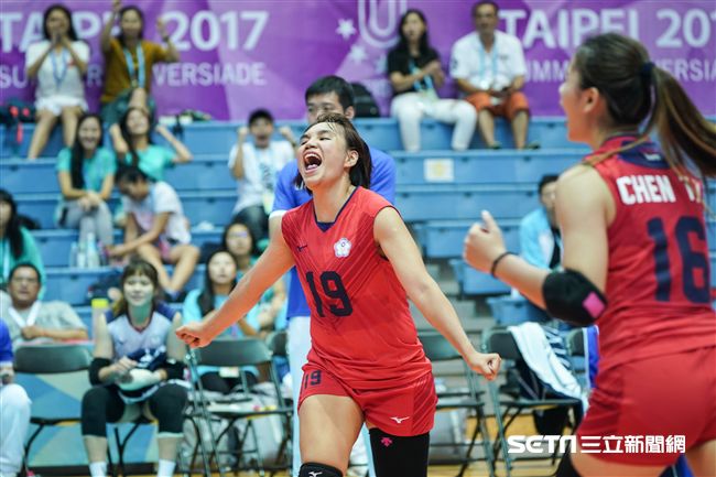 0822世大運女子排球中華隊擊敗捷克　圖／記者林敬旻攝