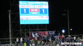 ▲台灣女足在台北世大運踢平韓國。（圖／記者蕭保祥攝）