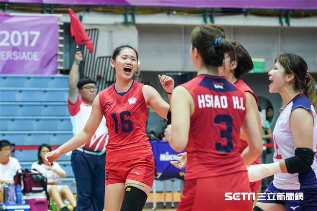 0822世大運女子排球中華隊擊敗捷克　圖／記者林敬旻攝