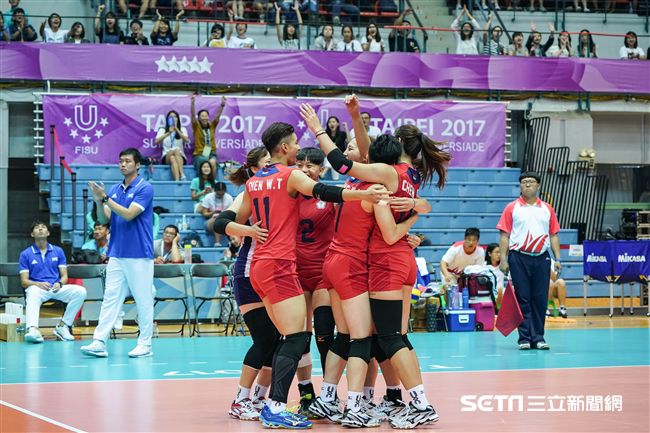 0822世大運女子排球中華隊擊敗捷克　圖／記者林敬旻攝