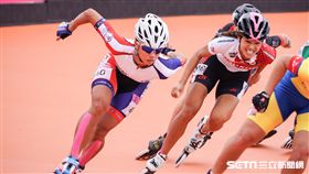 0822女子滑輪溜冰楊合貞　圖／記者林敬旻攝