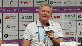 中華女籃教練華格納（Albert Kenyon Wagner）（圖／記者劉家維攝）