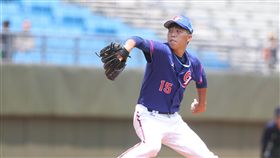 世大運棒球　中華隊首戰法國2017年世大運棒球賽20日開打，中華隊首戰與法國隊交手，中華隊由王牌左投呂彥青先發。中央社記者張新偉攝　106年8月20日